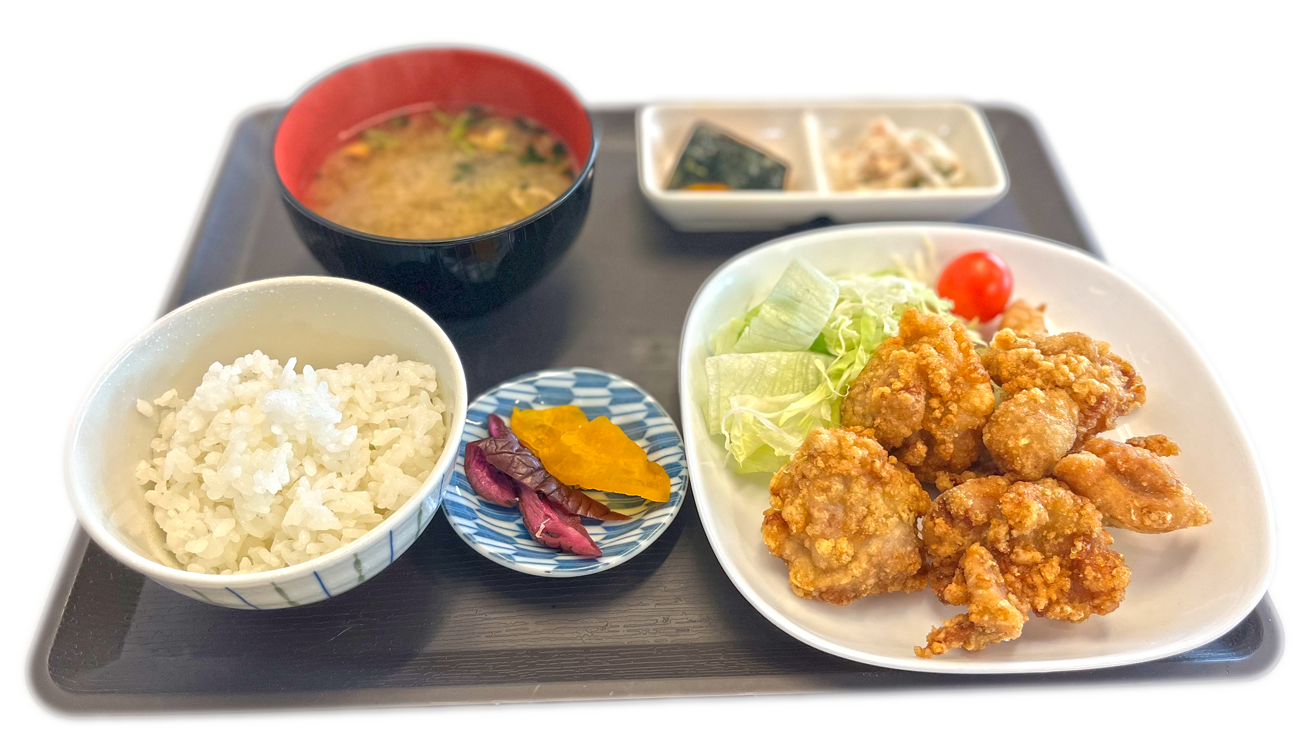 きよもん食堂のからあげ定食